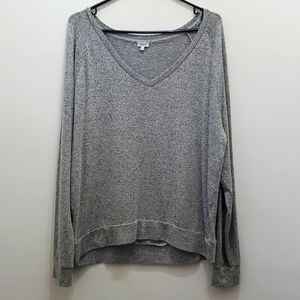 (3 for $25 bundle) Heathered grey sweater